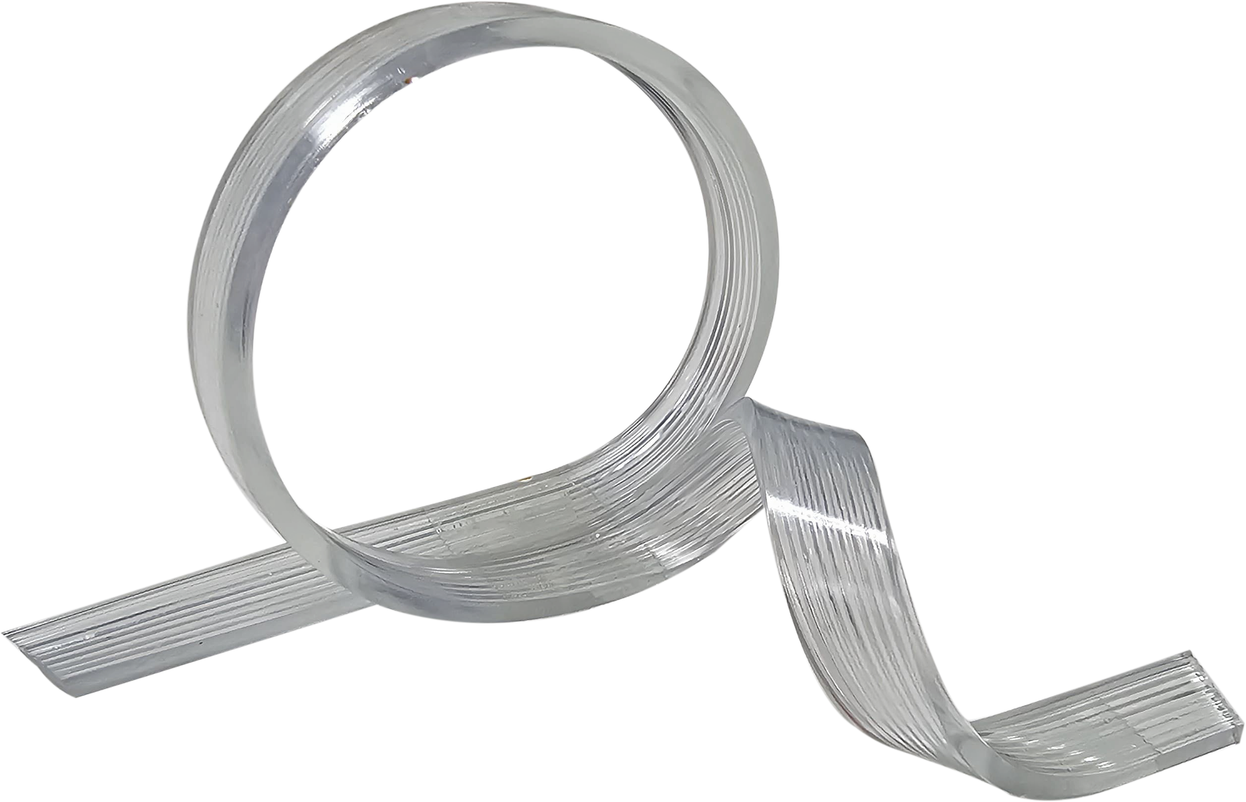 LINE PVC STRIP 11MM: Premium Flexible White PVC Insert Strip, 11mm Thickness, High Durability, Ideal for SEG Fabric Frame Edges and Signage Tensioning, 100m Roll